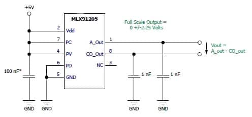 Melexis MLX91205 current sensor